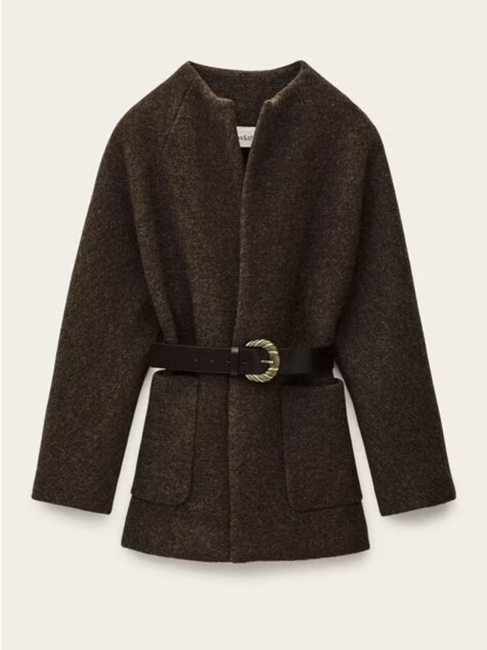 ba&sh Claudy Wool Coat